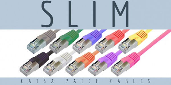 A versatile, small diameter range of slim Cat6a patch cables that take the environment in to consideration