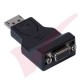Display Port Male - HD15 VGA Female Black Adapter