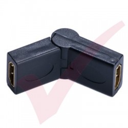 HDMI Female - HDMI Female Swivel Adapter