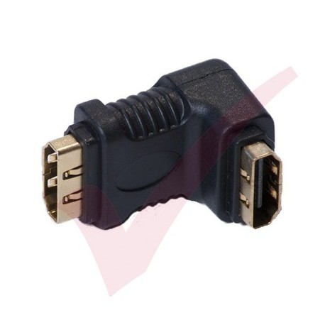HDMI Right Angle Female - Female Gender Changer