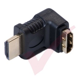 HDMI Right Angle Male - Female 270 Degree Adapter