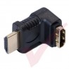 HDMI Right Angle Male to Female 270 Degree Adaptor