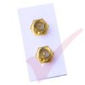 2x F- Connector Moduler Coupler