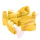 RJ45 Snagless Bubble Boot, 10 Pack Yellow