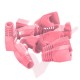 RJ45 Snagless Bubble Boot, 10 Pack Pink