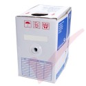 White Stranded Cat5e Premium UTP 4 Pair 24Awg 305 Metre with PVC Sheath in Pull Box