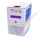 Purple Solid Cat5e Premium UTP 4 Pair 350MHz 24Awg 305 Metre with LSZH Sheath in Reelex Box