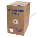 White Stranded Cat6 Premium UTP 4 Pair 24Awg 305 Metre with LSZH Sheath in Pull Box