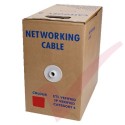 Red Solid Cat6 Premium UTP 4 Pair 550MHz 23Awg 305 Metre with LSZH Sheath in Reelex Box