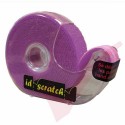 2.5 Metre Violet Red 3P ID Scratch Reel Hook & Loop in Dispenser - IDS-VR-BOX-2.5