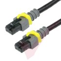 Black - Patchsee UTP PVC Cat6 RJ45 Basic Patch Cord