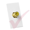 RCA Yellow Moduler Coupler