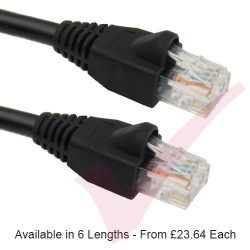 Cat5e Patch Cables External PE Grade 250MHz RJ45 UTP Snagless Booted