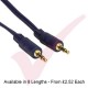 Dark Blue - 3.5mm Stereo Male - Male Audio Cable