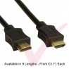 High Speed 4k HDMI Cable With Ethernet - Black