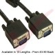Black - SVGA HD15 Male-Male Cable