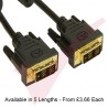 DVI-D Male to Male Single Link Cable