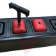 5 Pack - C19 Power PDU Shield Outlet cover in Red with Removal Tool