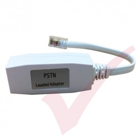 PSTN Full Master Leaded 0.2Mtr Adapter RJ45  - BT Socket White