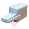 BT Male Plug to RJ11 Female 4 Wire Cross Over Socket Phone Adaptor