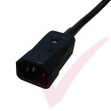 Vertical C13 Socket to C14 Plug with 3 Metre Trailing Cable Rack PDU