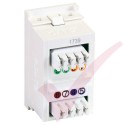 Excel Cat5e RJ45 UTP Module White