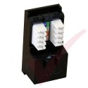 Excel Cat5e RJ45 UTP Low Profile Module Black