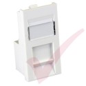Excel Cat5e RJ45 UTP Low Profile Module White