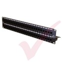 48 Port Cat5e Patch Panel 2U UTP Coupler