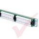 Excel 24 Port Cat5e Patch Panel 1U UTP Punch Down - Green