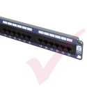 Excel 24 Port Cat5e Patch Panel 1U UTP Punch Down - Blue