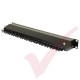 24 Port Cat6a Patch Panel 1U UTP Angled Easy Punch