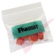 Panduit RJ45 Lock-in Device - 10 Patch lead Locks and Removal Tool in Red PSL-DCPLX