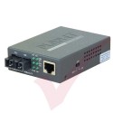 Planet 10/100TX RJ45 - 100FX SC MultiMode Media Converter - FT802UK