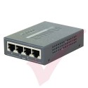 Planet 4-Port IEEE 802.3at High Power over Ethernet Injector Hub - HPOE-460