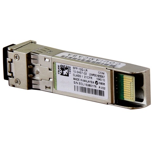 Cisco Cisco SFP-10G-LR 10GBase-LR 10-2457-02 Fibre Optic Transceiver Module 