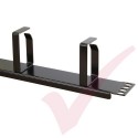 Excel 1U Cable Management Bar Metal Black (100-582)