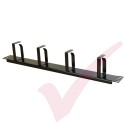 Excel 1U Cable Management Bar Metal Black (100-582)