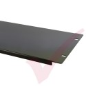 Black 4U Blanking Panel 19" Metal