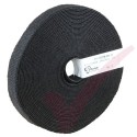 10 Metre Black 3P Eco Scratch Velcro Reel Hook & Loop - ECOS-DB-10