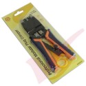 RJ45/RJ11 Ratchet Modular Crimping Tool