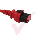 10 Pack - IEC C15  Power Cord Contact Retention Sleeve for (connect to C14 Inlet) Black