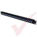 LC Singlemode 24 Port 1U Patch Panel