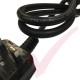 UK Mains Plug (5 Amp) - C13 LSZH 1.0mmSq Power Cables Black