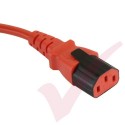 Secure Sleeve C13 into C14 Inlet Tab Black - 10 Pack