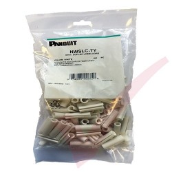 White Panduit Identification Sleeve For 3mm Duplex Fibre Cables 100 Pack