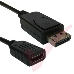 DisplayPort Male to HDMI Female Adaptor