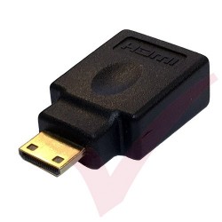Mini HDMI Male - HDMI Female Adaptor