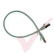 Cat6a Slim U/FTP Small Diameter Snagless Booted Patch Cables Green