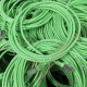 Cat6a Slim U/FTP Small Diameter Snagless Booted Patch Cables Green